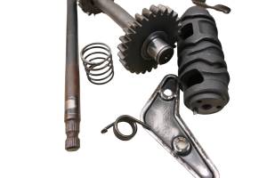 Kawasaki - 86 Kawasaki Bayou 300 2x4 Transmission Shift Forks & Drum KLF300 - Image 4