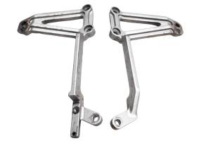 03 Kawasaki Ninja 250R Left & Right Muffler Stay Brackets Mounts EX250