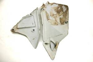 Kawasaki - 03 Kawasaki KLX400R Rear Side Covers Panels Fenders Left & Right DRZ400 - Image 2