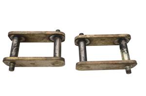 02 Kawasaki Mule 3010 4x4 Leaf Spring Shackle Brackets KAF620