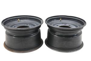 Kawasaki - 23 Kawasaki Mule PRO-DXT EPS 4x4 Front Wheels Rims 4/156 12X7 KDT1000 - Image 3