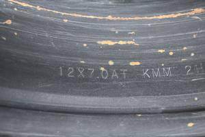 Kawasaki - 23 Kawasaki Mule PRO-DXT EPS 4x4 Front Wheels Rims 4/156 12X7 KDT1000 - Image 4