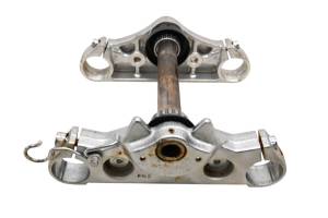 Kawasaki - 04 Kawasaki Vulcan 500 LTD Triple Tree Clamps Upper & Lower EN500 - Image 2