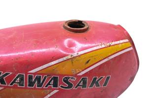 Kawasaki - 81 Kawsaki KE100 Gas Tank & Fuel Petcock Kawasaki - Image 4