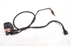 99 Kawasaki Lakota 300 2x4 Headlight On Off Handlebar Start Switch & Choke Cable KEF300