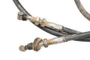 Kawasaki - 19 Kawasaki Mule 4010 Trans 4x4 Rear Parking Brake Cables Left & Right KAF620 - Image 4