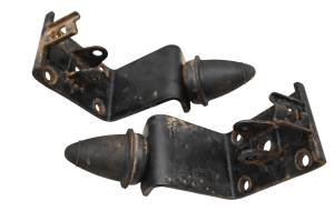 02 Kawasaki Mule 3010 4x4 Rear Shock Brackets Mounts Bump Stop KAF620