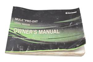 Kawasaki - 23 Kawasaki Mule PRO-DXT EPS 4x4 Owners Manual KDT1000 - Image 1