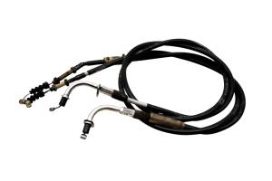 04 Kawasaki KFX700 2x4 Push & Pull Shifter Cables V-Force