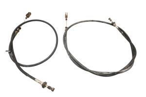 17 Kawasaki Mule 4010 Trans 4x4 Rear Right & Left Parking Brake Cable KAF620RHF