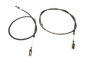 Kawasaki - 17 Kawasaki Mule 4010 Trans 4x4 Rear Right & Left Parking Brake Cable KAF620RHF - Image 2