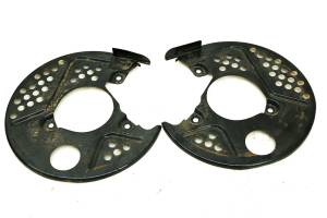 97 Kawasaki Bayou 300 4x4 Front Rotor Guards Left & Right KLF300