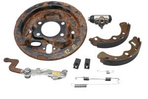 18 Kawasaki Mule 4000 2x4 Right Rear Brake Drum Plate Cover KAF620P