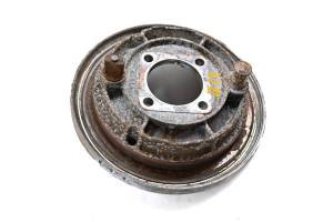 03 Kawasaki Bayou 250 2x4 Rear Brake Drum Housing Plate KLF250 For Parts