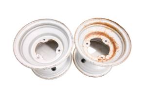 Kawasaki - 04 Kawasaki KFX50 Rear Wheels Rims 7X6 4/100 - Image 3