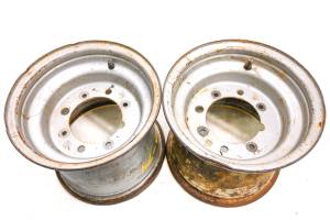 Kawasaki - 86 Kaswasaki Bayou 300 2x4 Rear Wheels Rims 10X8 Kawasaki - Image 1