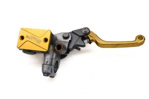 03 Kawasaki KLX400R Front Brake Master Cylinder & Aftermarket Lever