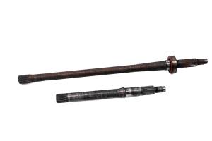 01 Kawasaki Bayou 220 2x4 Rear Axles Left & Right KLF220