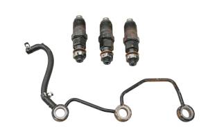 Kawasaki - 17 Kawasaki Mule Pro-DXT EPS LE Fuel Injectors & Return Pipe KAF1000CH - Image 2