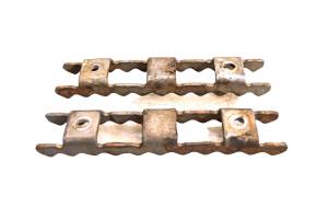 Kawasaki - 02 Kawasaki Prairie 650 4x4 Foot Peg Footrests Brackets Mounts KVF650 - Image 2