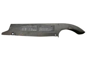 87 Kawasaki Ninja 500 Case Saver Chain Guard EX500A