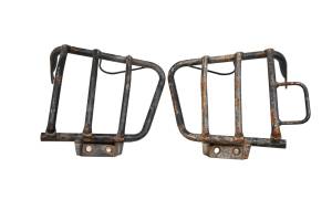 Kawasaki - 03 Kawasaki Bayou 250 2x4 Foot Well Heed Guards Left & Right KLF250 - Image 2