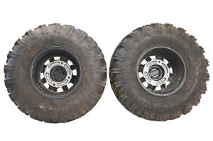 Polaris - 24 Polaris Ranger 1000 Premium Rear Wheels Rims & Tires 4/156 12X8 Carlisle 26X11-12 - Image 2