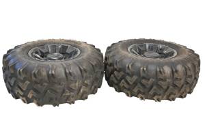 Polaris - 24 Polaris Ranger 1000 Premium Rear Wheels Rims & Tires 4/156 12X8 Carlisle 26X11-12 - Image 3