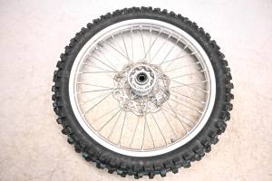 Suzuki - 09 Suzuki RMZ250 Front Wheel Rim Rotor & Tire 90/100-21 - Image 3