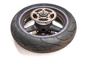 00 Suzuki Katana 600 Rear Wheel Rim Rotor Sprocket & Tire 170/60Zr17 GSX600F