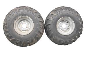 03 Polaris Sportsman 500 6x6 Middle Or Rear Wheels Rims & Tires At25X11-10 4/100