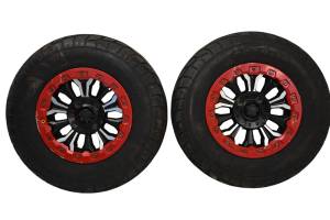 16 Yamaha YXZ1000R EPS 4x4 Front Wheels Rims & Tires 4/110 14X6.5 Sunf 26X8-14