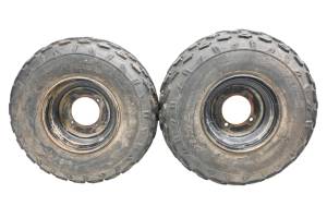 Polaris - 01 Polaris Sportsman 90 2x4 Front Wheels Rims & Tires 4/110 Duro At19X7-8 - Image 2