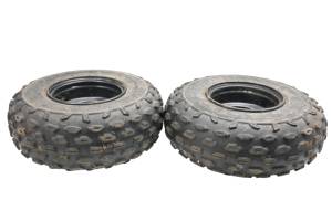 Polaris - 01 Polaris Sportsman 90 2x4 Front Wheels Rims & Tires 4/110 Duro At19X7-8 - Image 3
