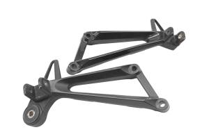 16 Yamaha YFZ-R3 Left & Right Rear Passenger Foot Peg Brackets Mounts