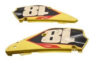 Suzuki - 02 Suzuki RM85 Side Covers Number Plates Left & Right - Image 2