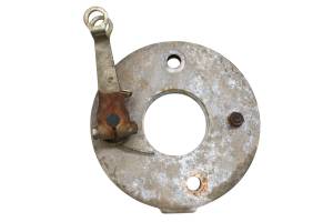 Polaris - 07 Polaris Outlaw 90 Rear Brake Drum Plate - Image 2