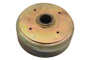 Yamaha - 87 Yamaha Champ 100 Rear Brake Drum Housing YFM100 - Image 2