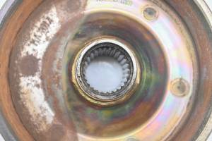 Yamaha - 87 Yamaha Champ 100 Rear Brake Drum Housing YFM100 - Image 3