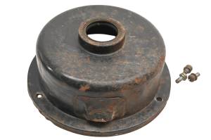 87 Yamaha Champ 100 Rear Brake Drum Cover Housing YFM100