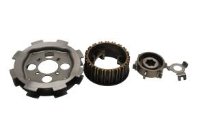 Yamaha - 87 Yamaha Champ 100 Clutch Pressure Plate & Inner Hub YFM100 - Image 2