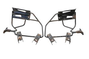 04 Polaris Predator 500 2x4 Heel Guard Mounting Brackets Left & Right