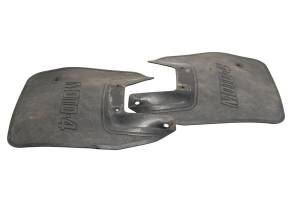 Yamaha - 87 Yamaha Champ 100 Front Fender Mud Flaps Guards YFM100 - Image 3