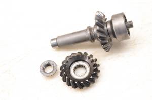 Yamaha - 89 Yamaha Moto-4 250 2x4 Transmission Bevel Middle Gears Output Shaft YFM250W - Image 3
