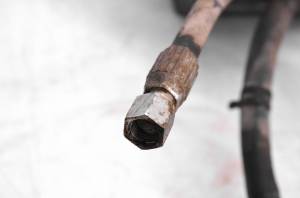 Polaris - 14 Polaris Brutus Diesel Cab 4x4 Hydraulic Oil Tank & Lines - Image 4