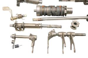 Suzuki - 87 Suzuki Quad Runner 230 2x4 Transmission Shift Forks & Drum LT230EH - Image 2