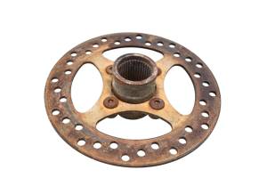 Yamaha - 07 Yamaha Raptor 700 2x4 Rear Brake Rotor Disc & Hub YFM700R - Image 2