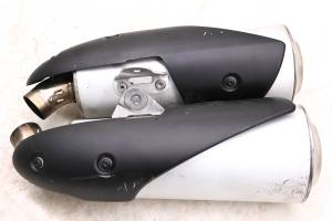 Ducati - 14 Ducati Monster 796 ABS Left & Right Mufflers Exhaust Pipes - Image 4