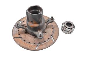 96 Polaris Sportsman 500 4x4 Front Wheel Hub & Rotor Left Right For Parts