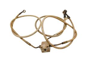 09 Polaris Sportsman 550 XP 4x4 Front Brake Lines